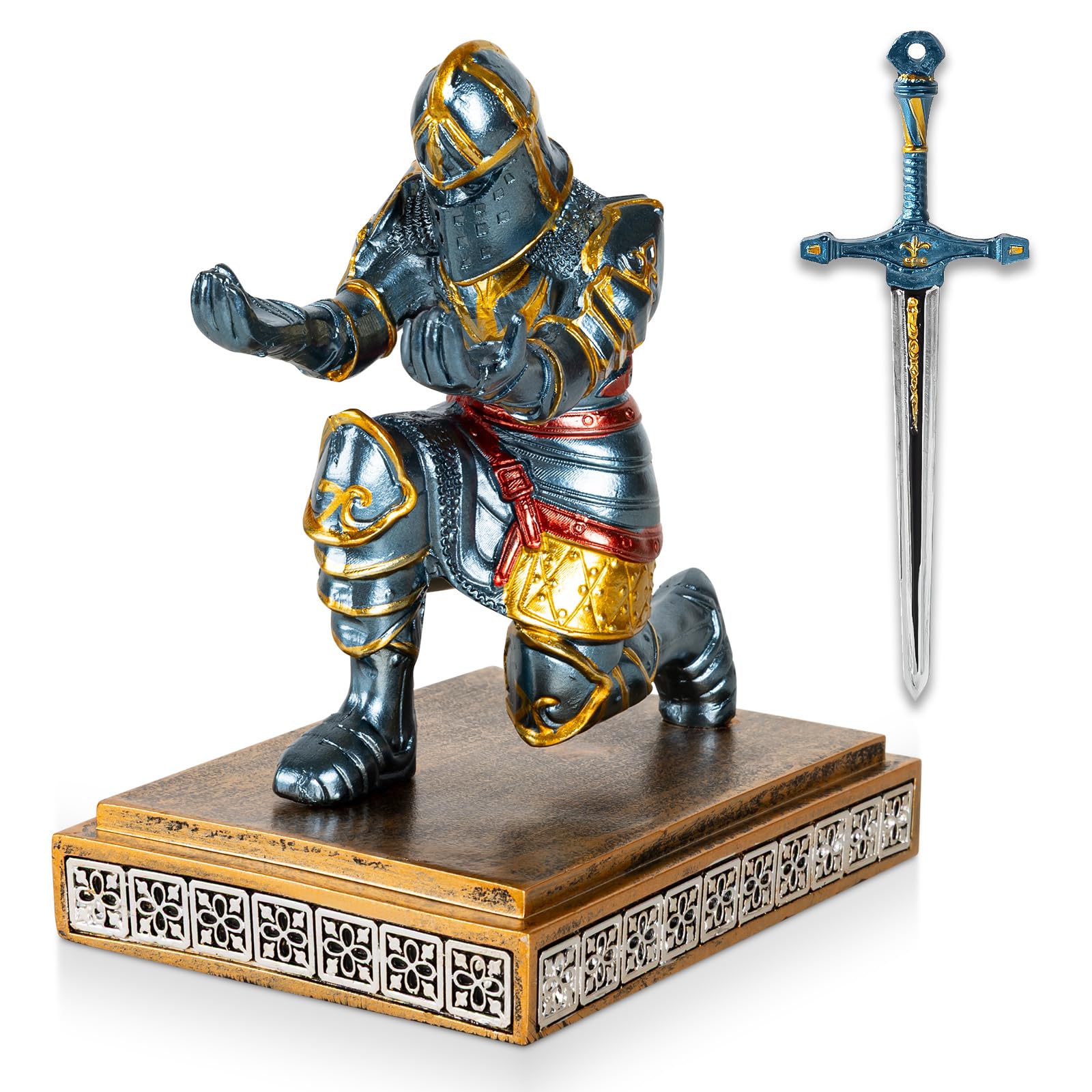 Amazon.co.jp: MACLARONX ニーリングナイトペンホルダー 剣付き 中世の